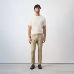 MANGO MAN - Pantalón Prato Chino Cropped Tappered Hombre