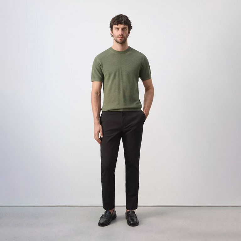 Pantalón Prato Chino Cropped Tappered Hombre
