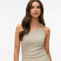 VERO MODA - Top Detalle Metalico Mujer