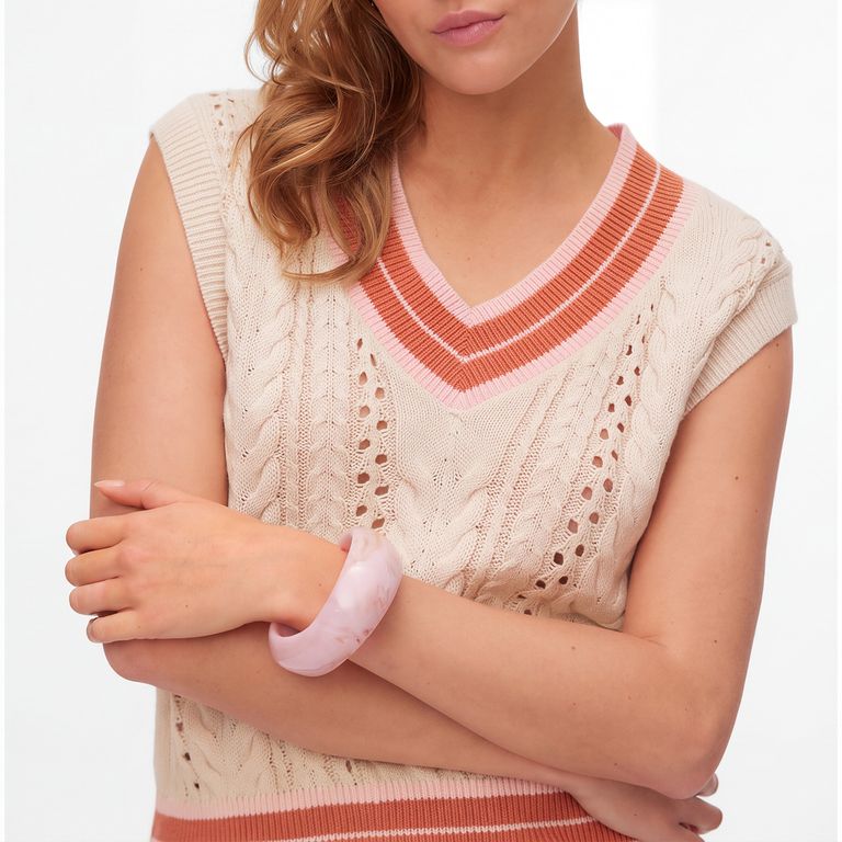 Sweater Tejido 100% Algodón Mujer