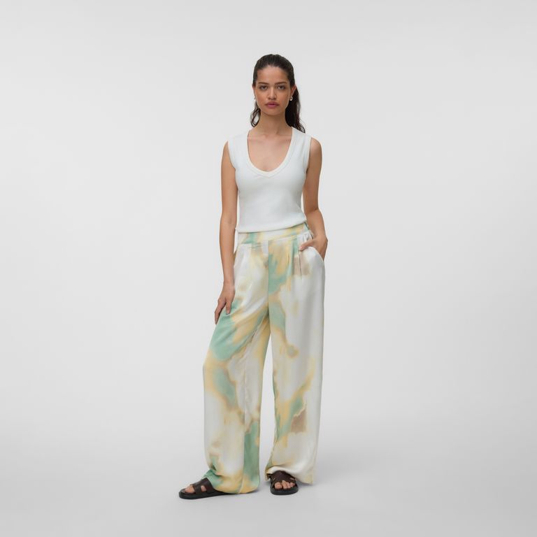 Pantalón Estampado Mujer