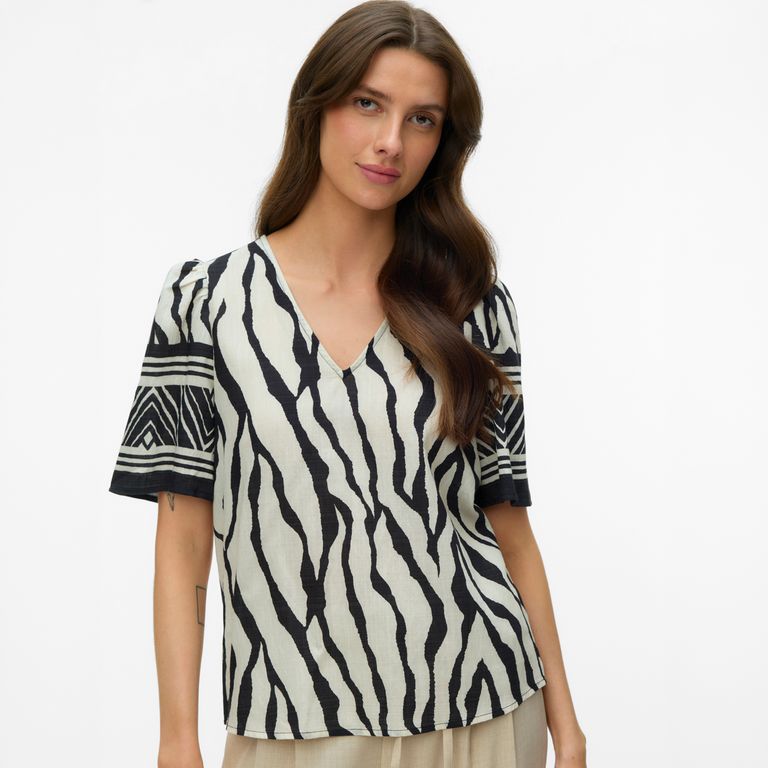 Blusa Estampada Mujer