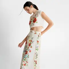 IQ - Conjunto Bordados 100% Algodón Mujer
