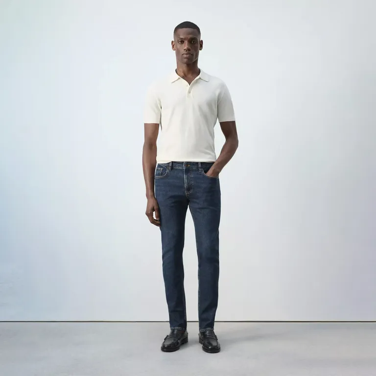 Jeans Ben Cropped Tapered Fit Hombre