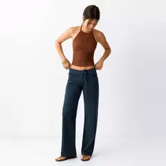 MANGO TEEN - Jeans Low Waist Lazo Niña