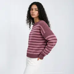 MANGO TEEN - Sweater Rayas Lúrex Niña