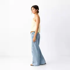MANGO TEEN - Jeans Low Waist Wide Leg Niña