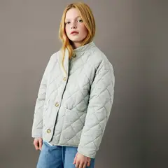 MANGO KIDS - Chaqueta Acolchada Botones Niña