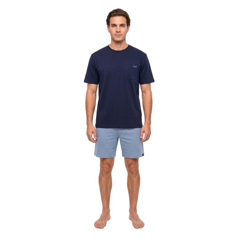 Pijama Verano Algodón Hombre
