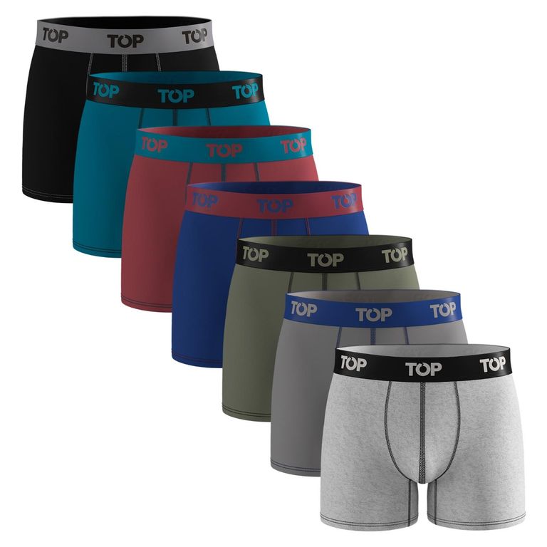 Pack De 7 Boxers Hombre