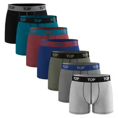 TOP - Pack De 7 Boxers Hombre