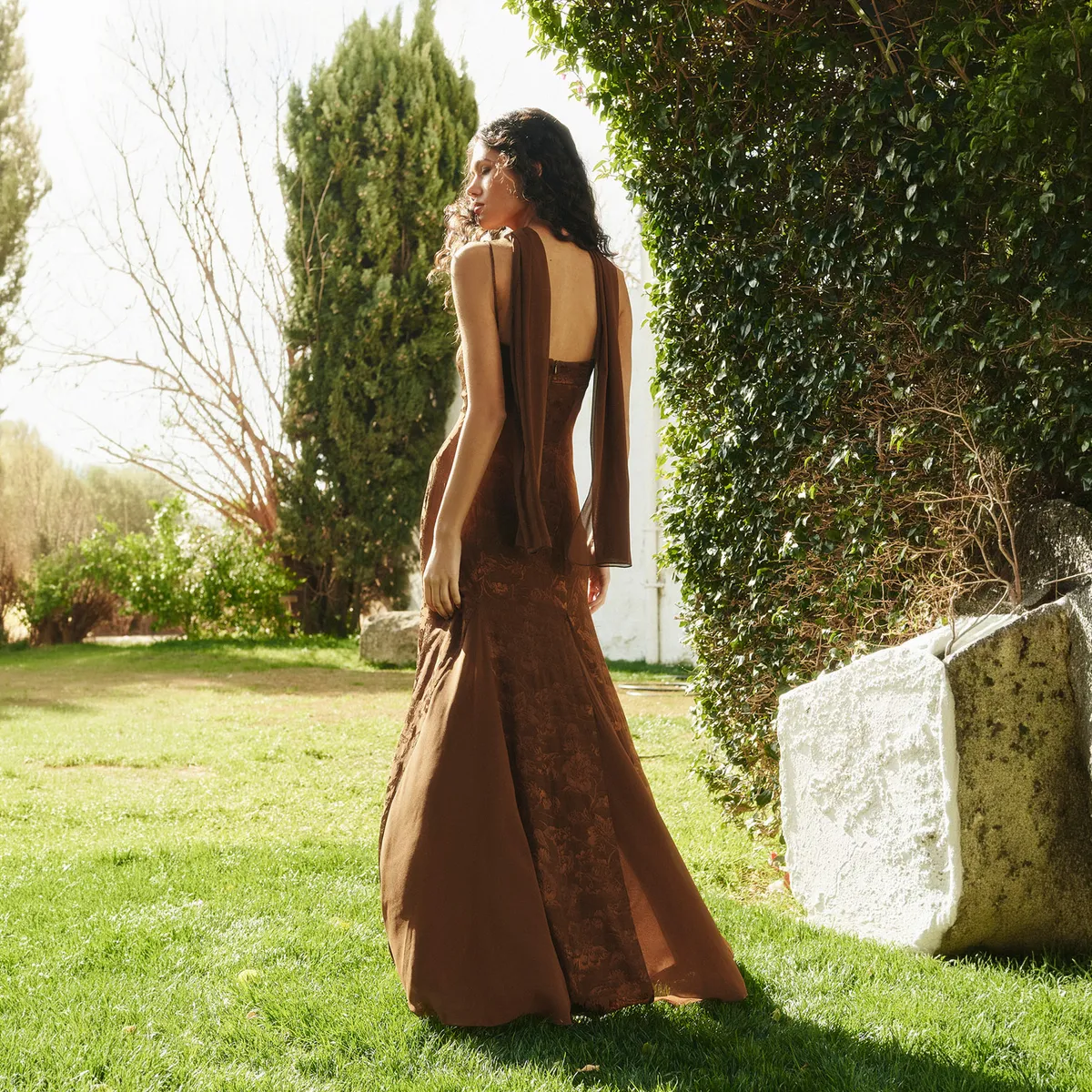MIPHAI - Vestido Estampado Mujer Miphai