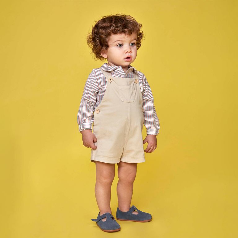 Jardinera Corta Bebé Niño