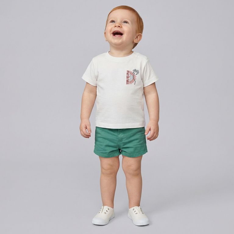 Polera Estampado Surf Bebé Niño