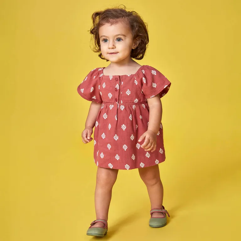 Vestido Artesanal Bebé Niña