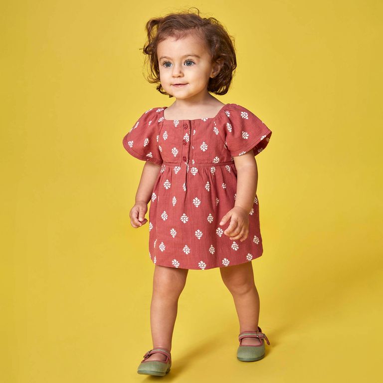 Vestido Artesanal Bebé Niña