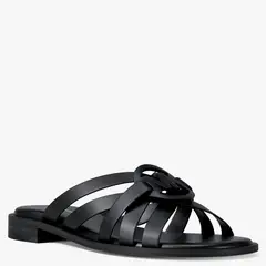 MICHAEL KORS - Sandalia Mujer Cuero Negro