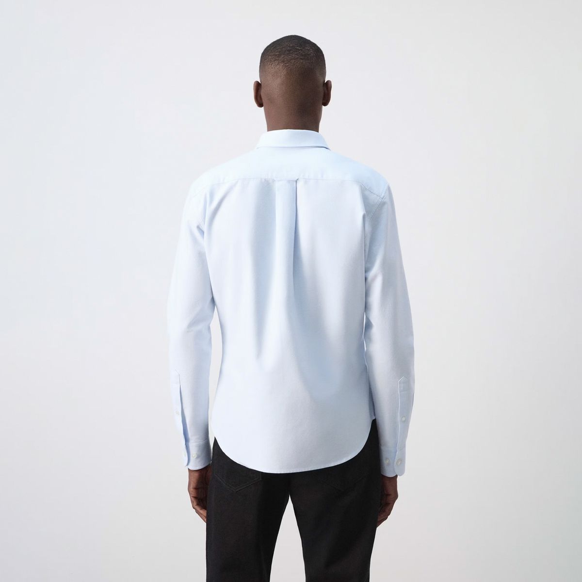 MANGO MAN - Camisa 100% Algodón Oxford Hombre Mango Man