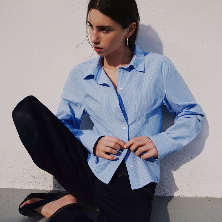 Blusa 100% Algodón Rayas Niña Mango Kids