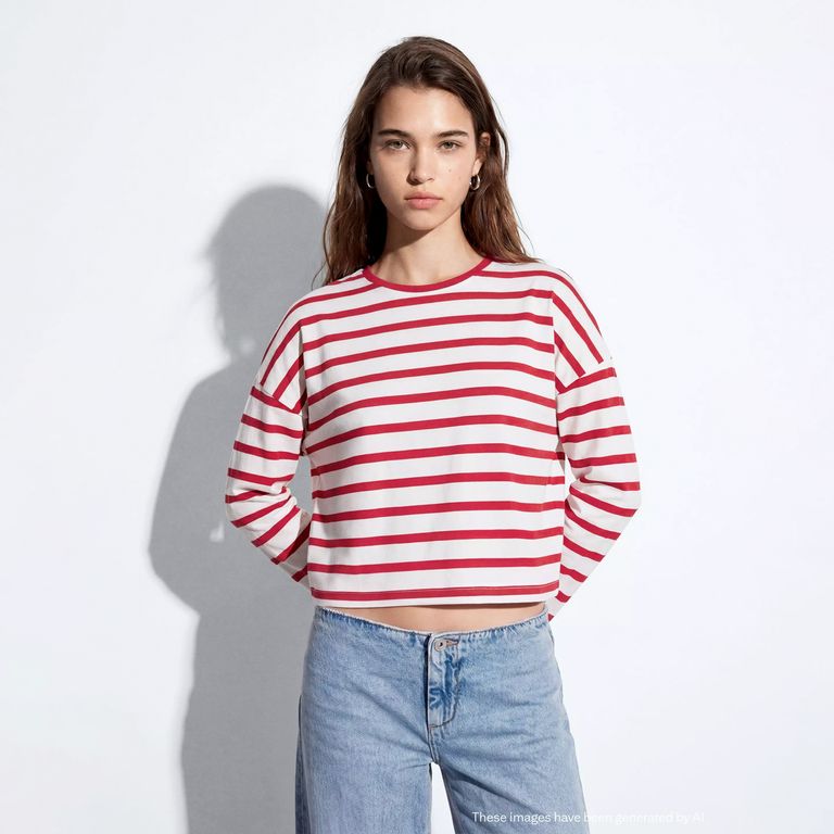 Polera 100% Algodón Rayas Niña Mango Kids
