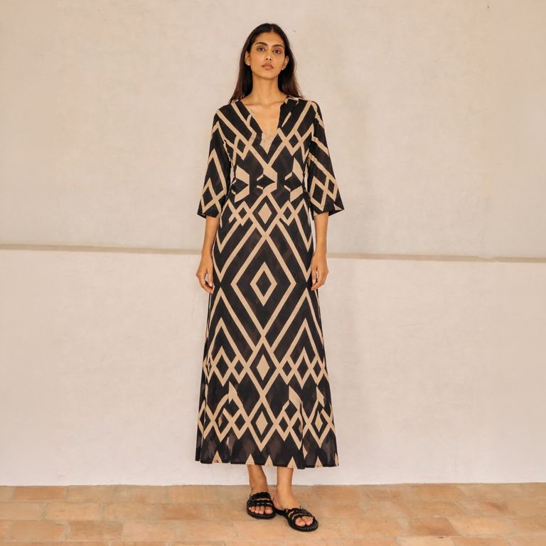 Tunica Estampada 100% Algodón Mujer
