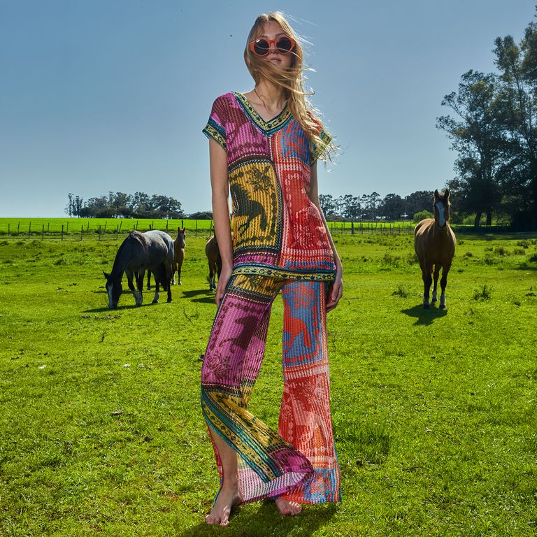 Pantalon Tejido Mujer