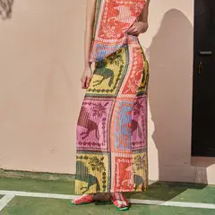 THE FARRA - Top Cavalier Tejido Estampado Mujer