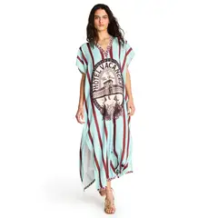 THE FARRA - Tunica Estampada Escote V Mujer