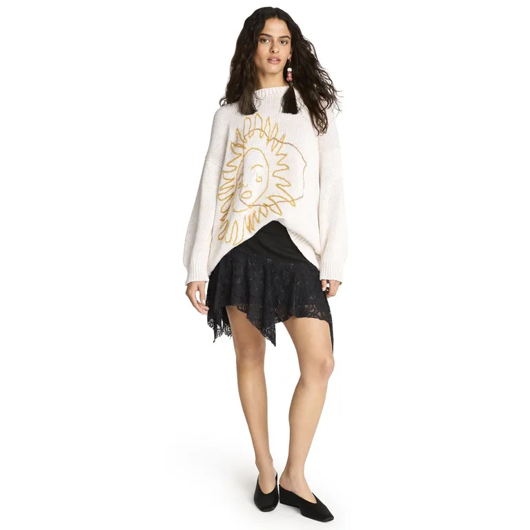 Sweater Bordados Mujer