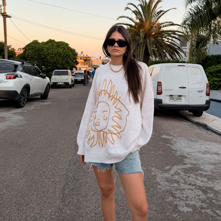 Sweater Bordados Mujer