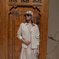 CARO CRIADO - Blusa Pliegues Mujer