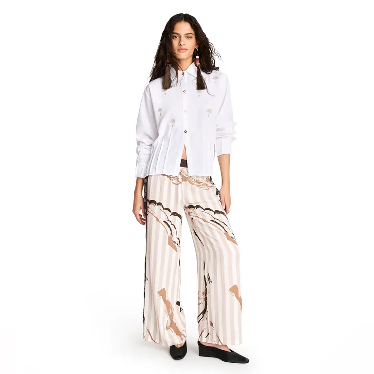 Blusa Noor Pliegues Mujer