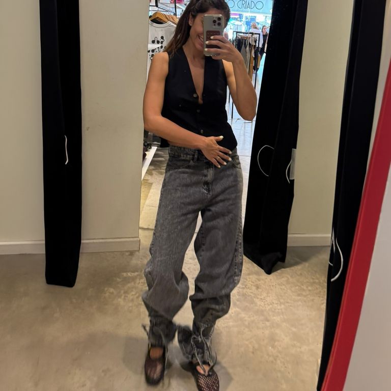 Jeans Amarras 100% Algodón Mujer