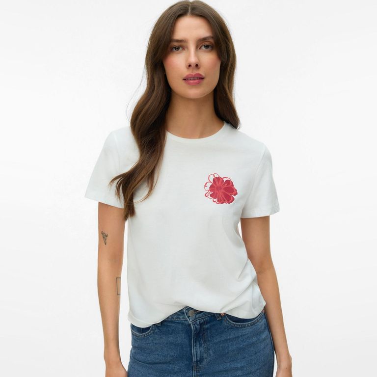Polera 100% Algodón Organico Mujer