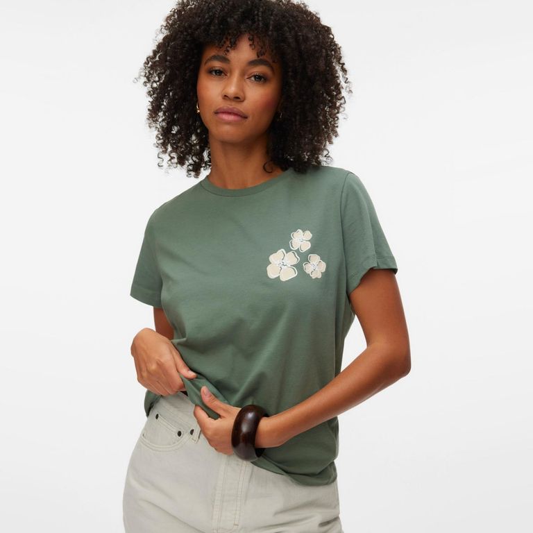 Polera 100% Algodón Organico Mujer