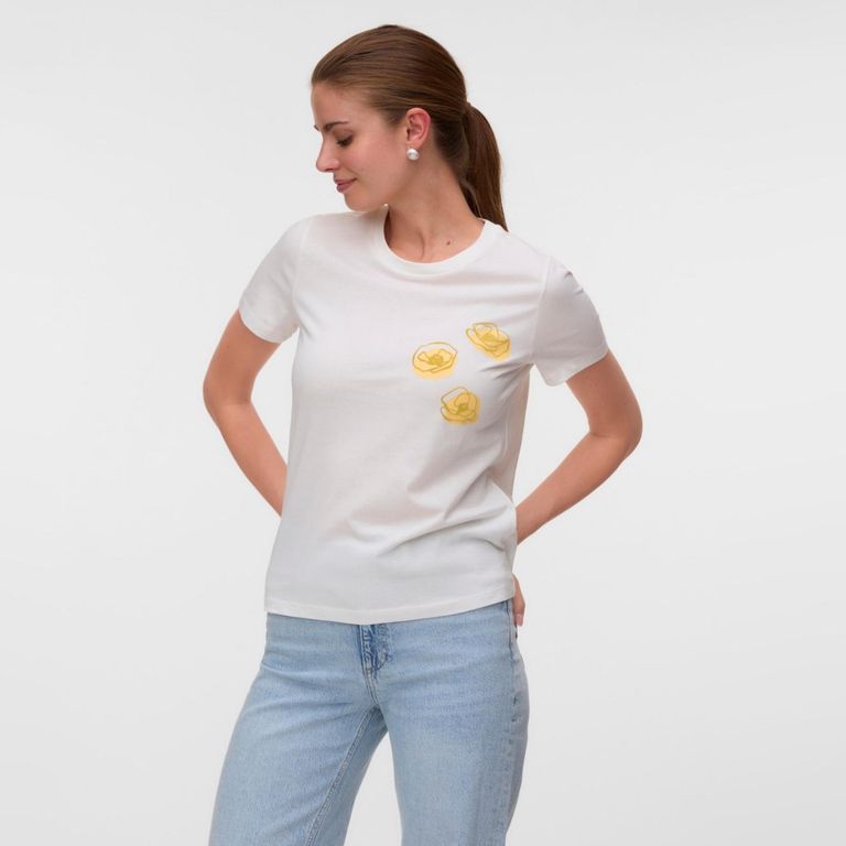 Polera 100% Algodón Organico Mujer