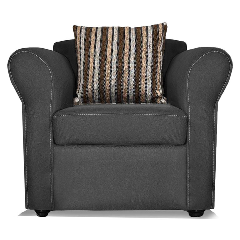 COMERCIALIZADORA ELEGANT DETAIL Sofa 1 Cuerpo Marcus Gris