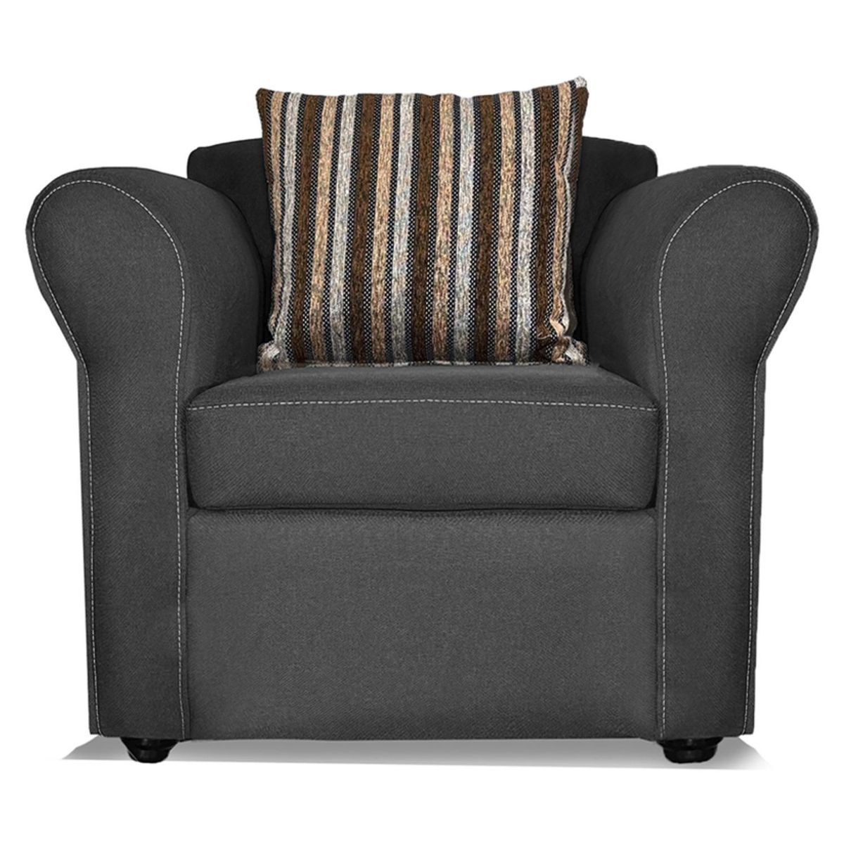 COMERCIALIZADORA ELEGANT DETAIL - Sofa 1 Cuerpo Marcus Gris Comercializadora Elegant Detail