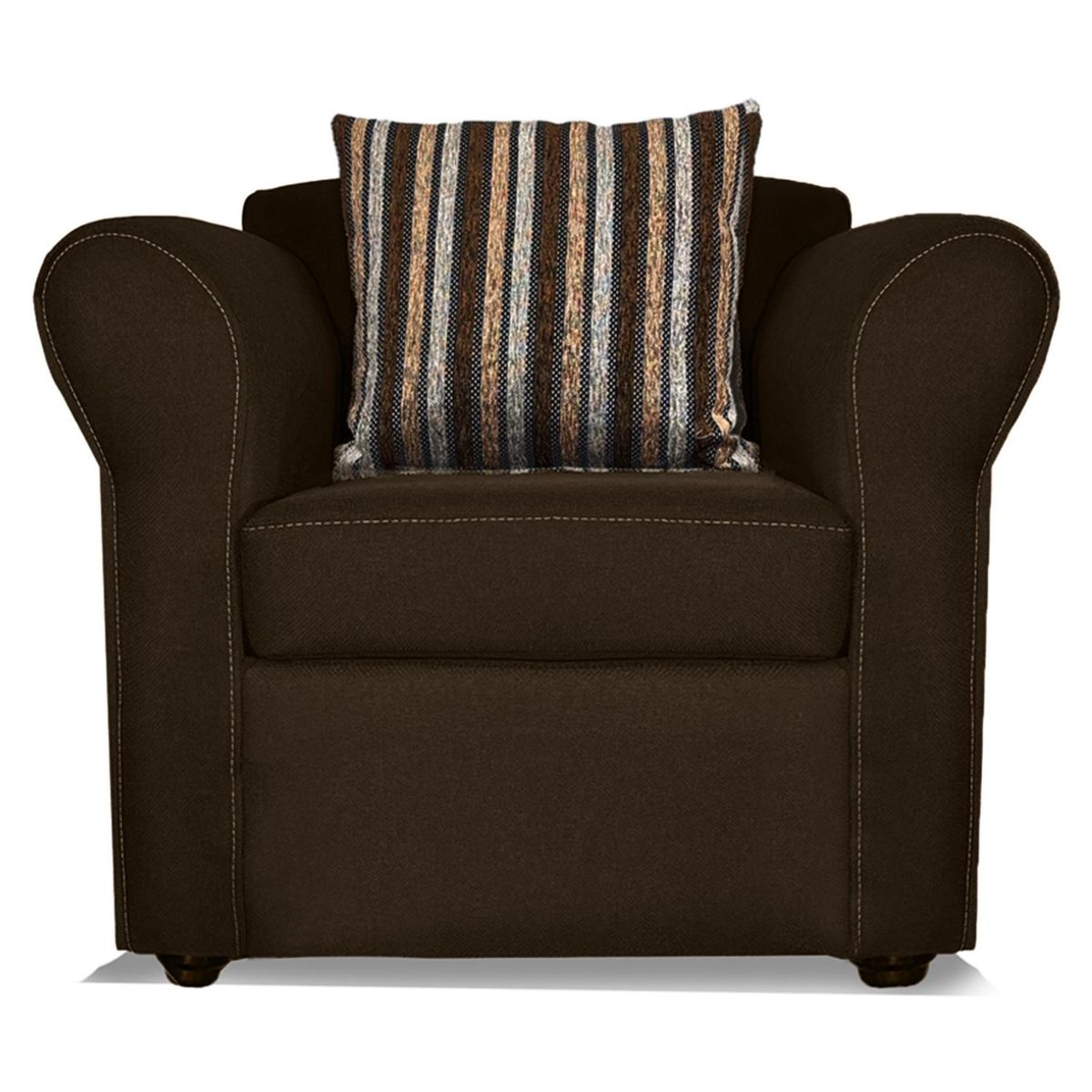 COMERCIALIZADORA ELEGANT DETAIL - Sofa 1 Cuerpo Marcus Café Comercializadora Elegant Detail