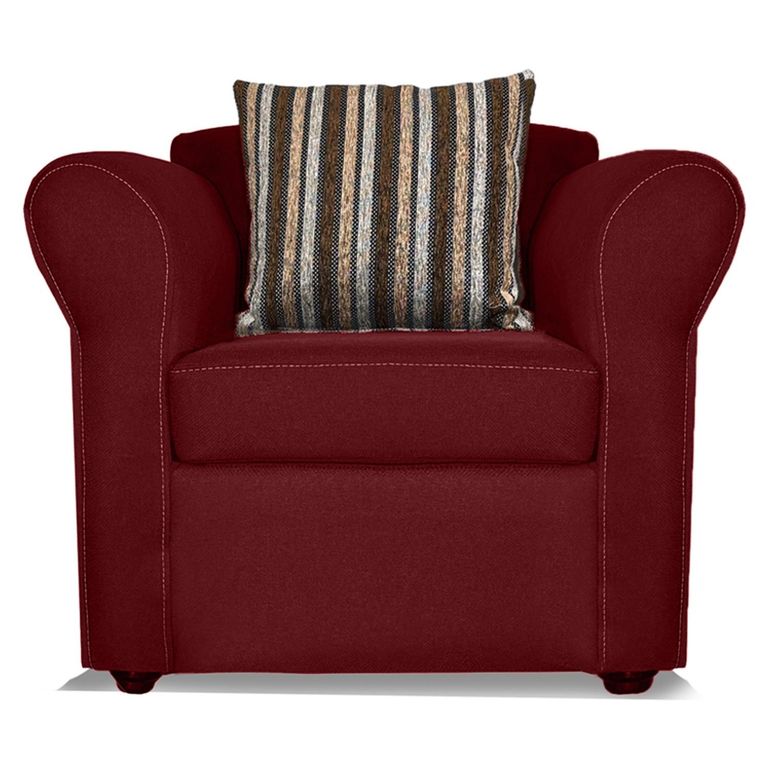 COMERCIALIZADORA ELEGANT DETAIL Sofa 1 Cuerpo Marcus Rojo
