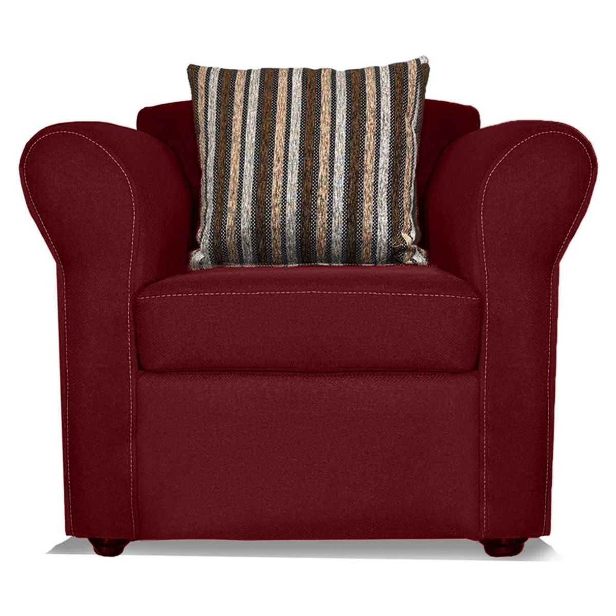 COMERCIALIZADORA ELEGANT DETAIL - Sofa 1 Cuerpo Marcus Rojo Comercializadora Elegant Detail