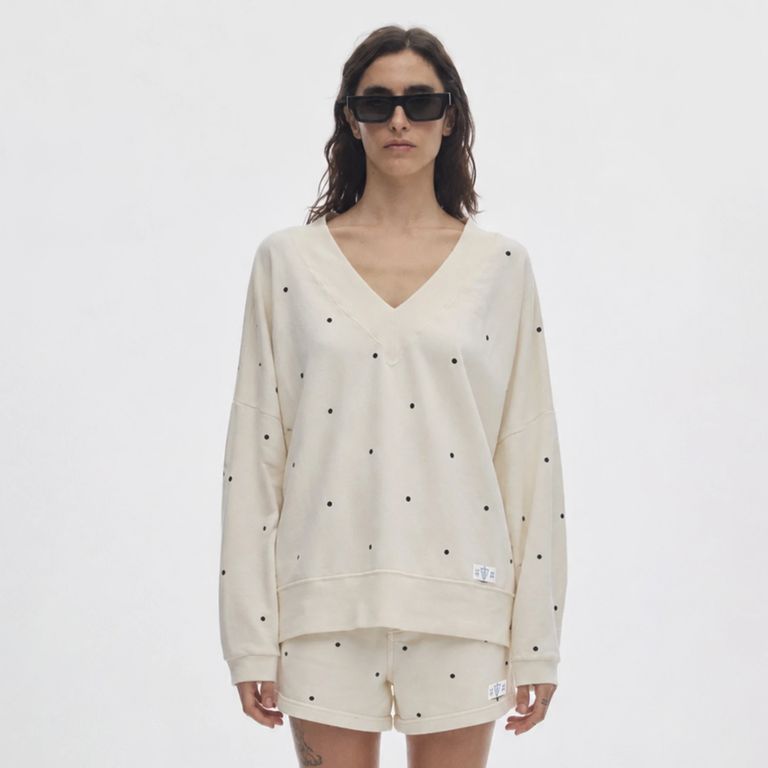 Shorts Puntos 100% Algodón Mujer