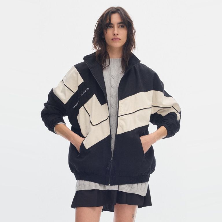 Chaqueta Oversize 100% Algodón Mujer