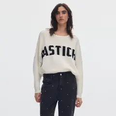 PASTICHE - Sweater 100% Algodón Mujer
