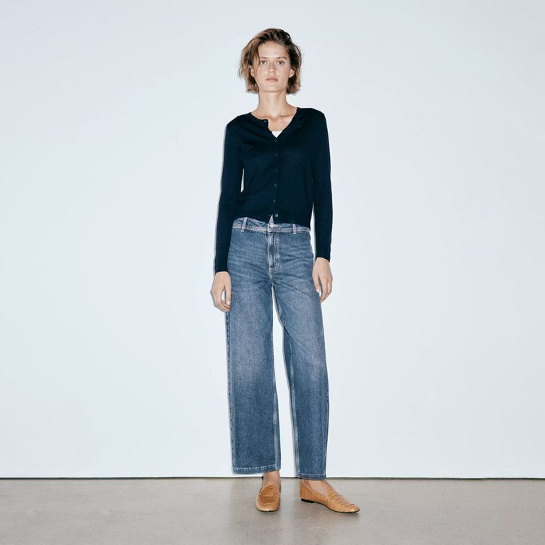 Jeans Catherin Culotte Tiro Alto Mujer
