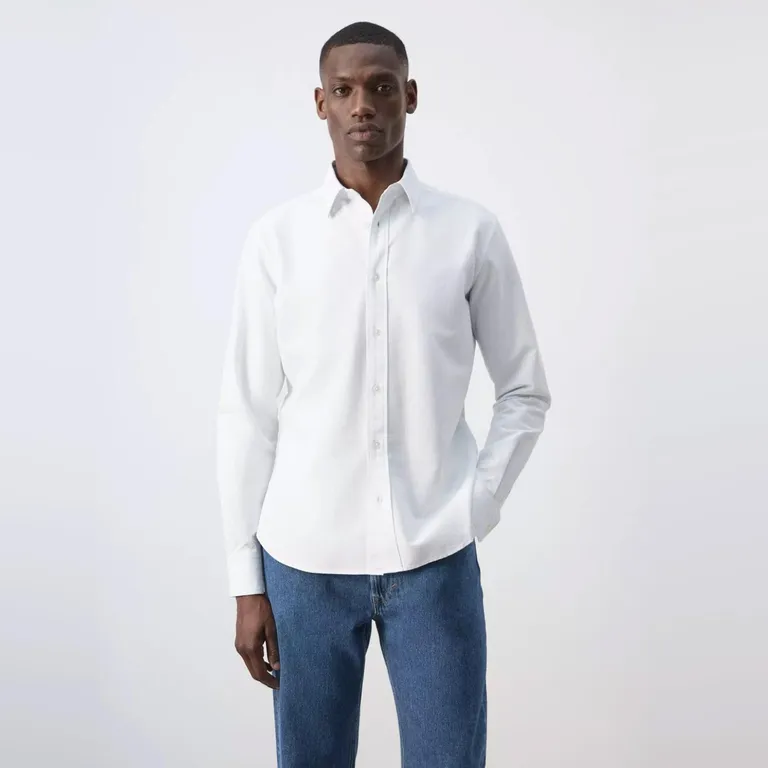 Camisa 100% Algodón Rayas Hombre