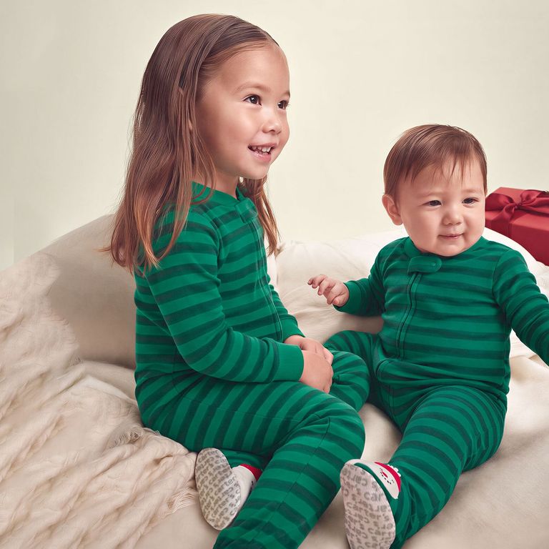 Pijama Algodón Navidad Bebé Unisex 12 A 24 Meses