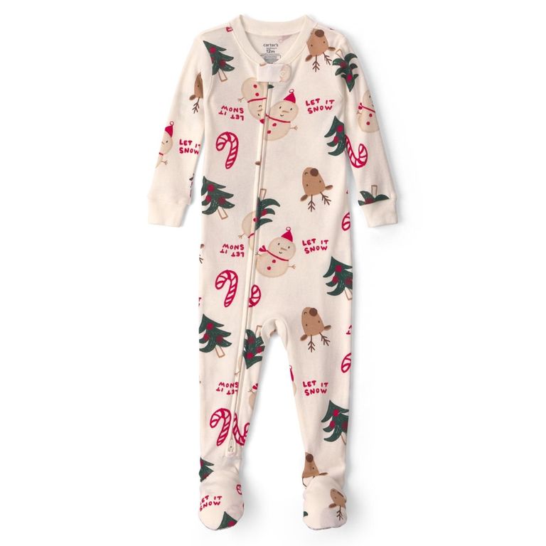 Pijama Algodón Navidad Bebé Unisex 12 A 24 Meses