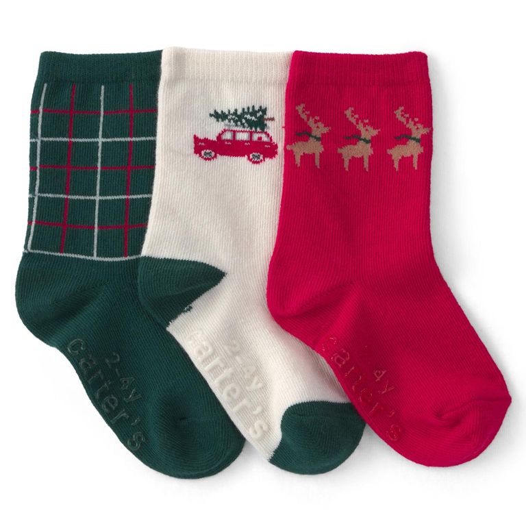 Pack 3 Pares De Calcetines Navidad Niño 2 A 4 Años