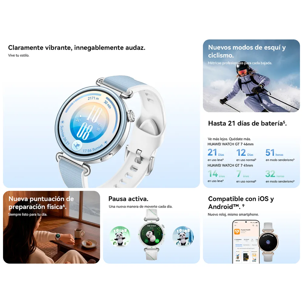 Huawei Watch GT 7 46mm Azul, foto 5